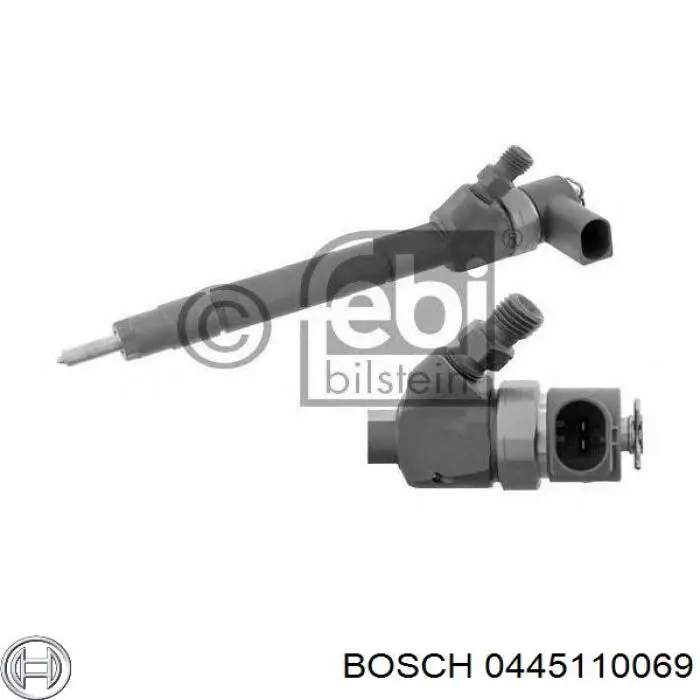 0445110069 Bosch Топливные форсунки