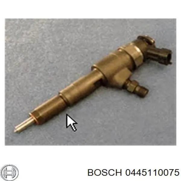0445110075 Bosch injetor de injeção de combustível