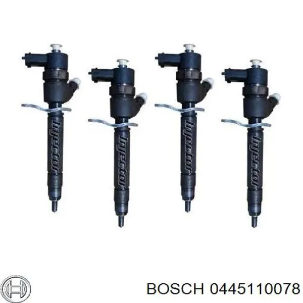 Топливные форсунки 0445110078 Bosch