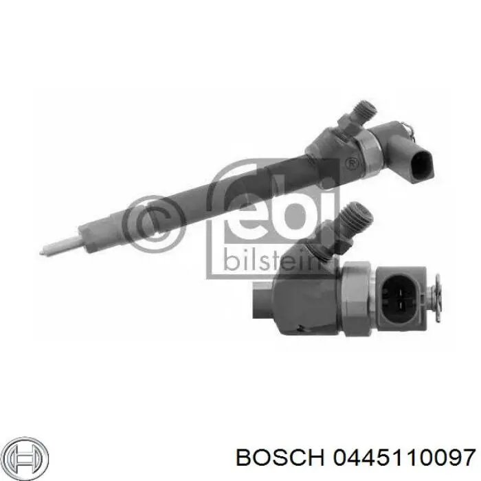 Топливные форсунки 0445110097 Bosch