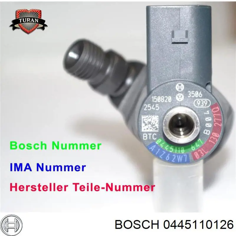 0445110126 Bosch Топливные форсунки
