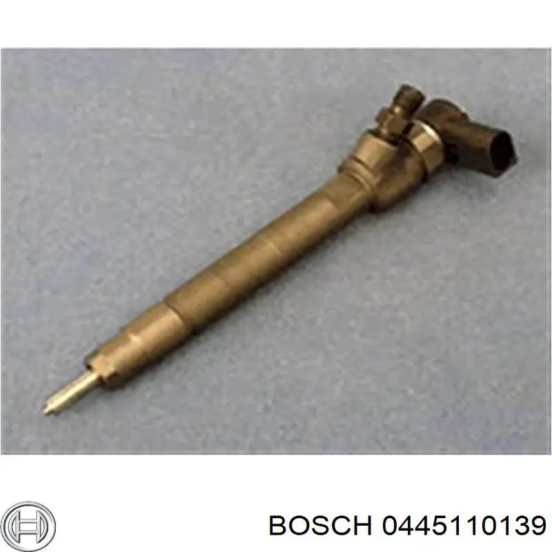 0 445 110 139 Bosch injetor de injeção de combustível