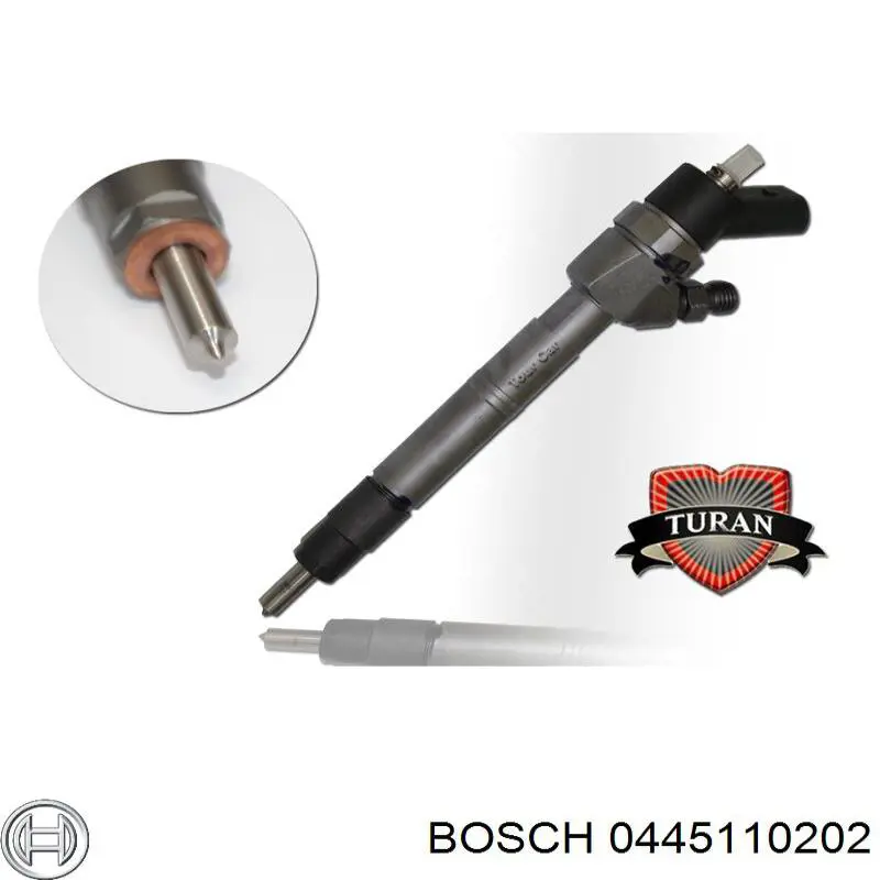 Форсунка инжектора Bosch 0445110202 цена, от 98.65 USD