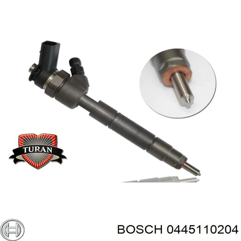 Форсунка впрыска топлива 0445110204 Bosch