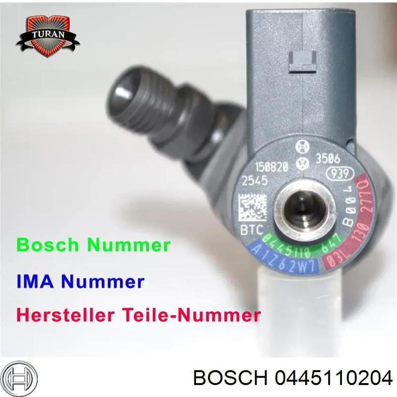 0445110204 Bosch Топливные форсунки