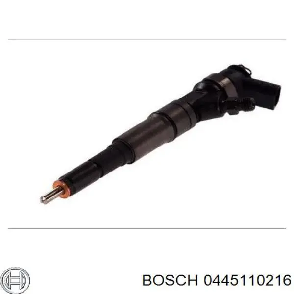 Inyector de combustible 0445110216 Bosch