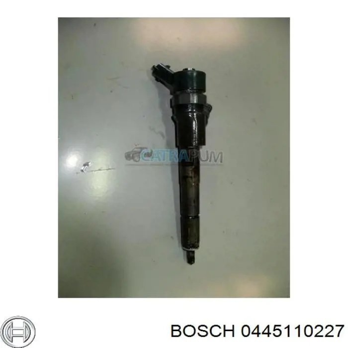 Inyector de combustible 0445110227 Bosch