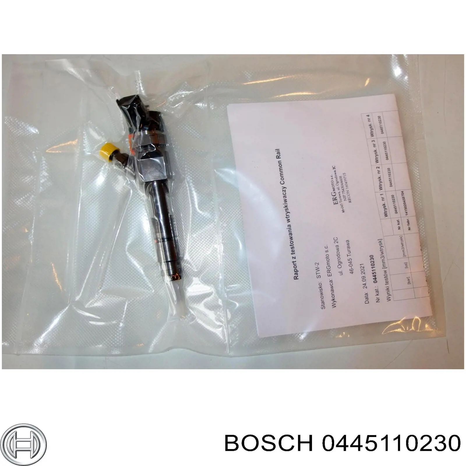 Купить 0445110230 Bosch Клапанная форсунка