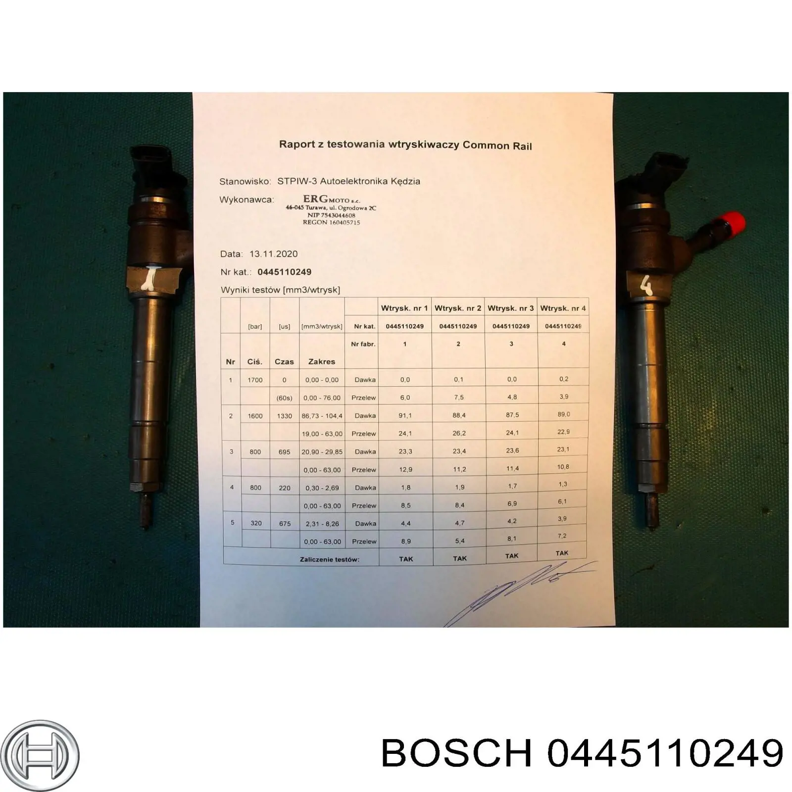 Купить 445110249 Bosch Клапанная форсунка