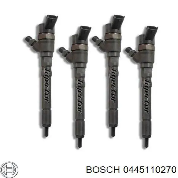 Купить 0445110270 Bosch Клапанная форсунка