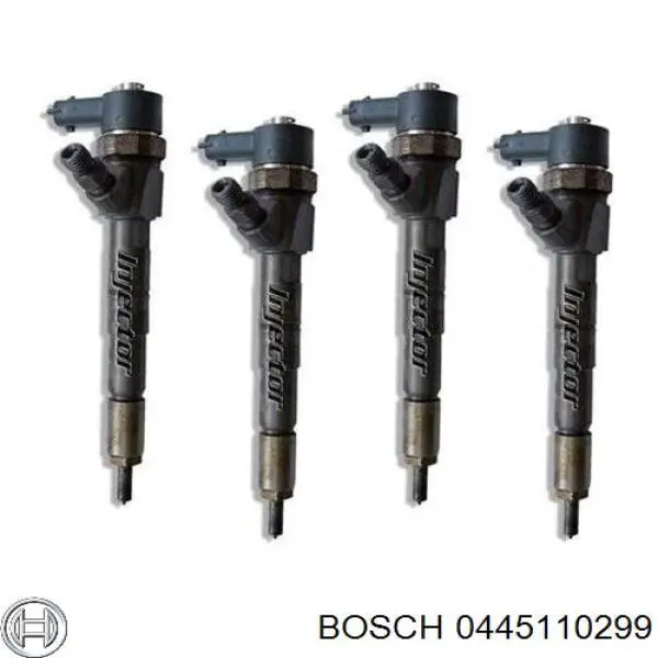 0445110299 Bosch injetor de injeção de combustível