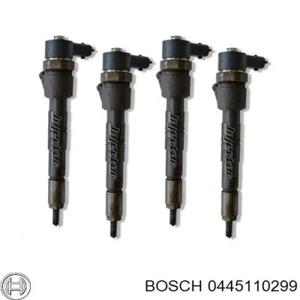 Inyector de combustible 0445110299 Bosch