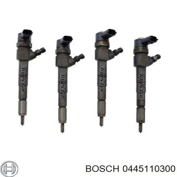 0445110300 Bosch injetor de injeção de combustível