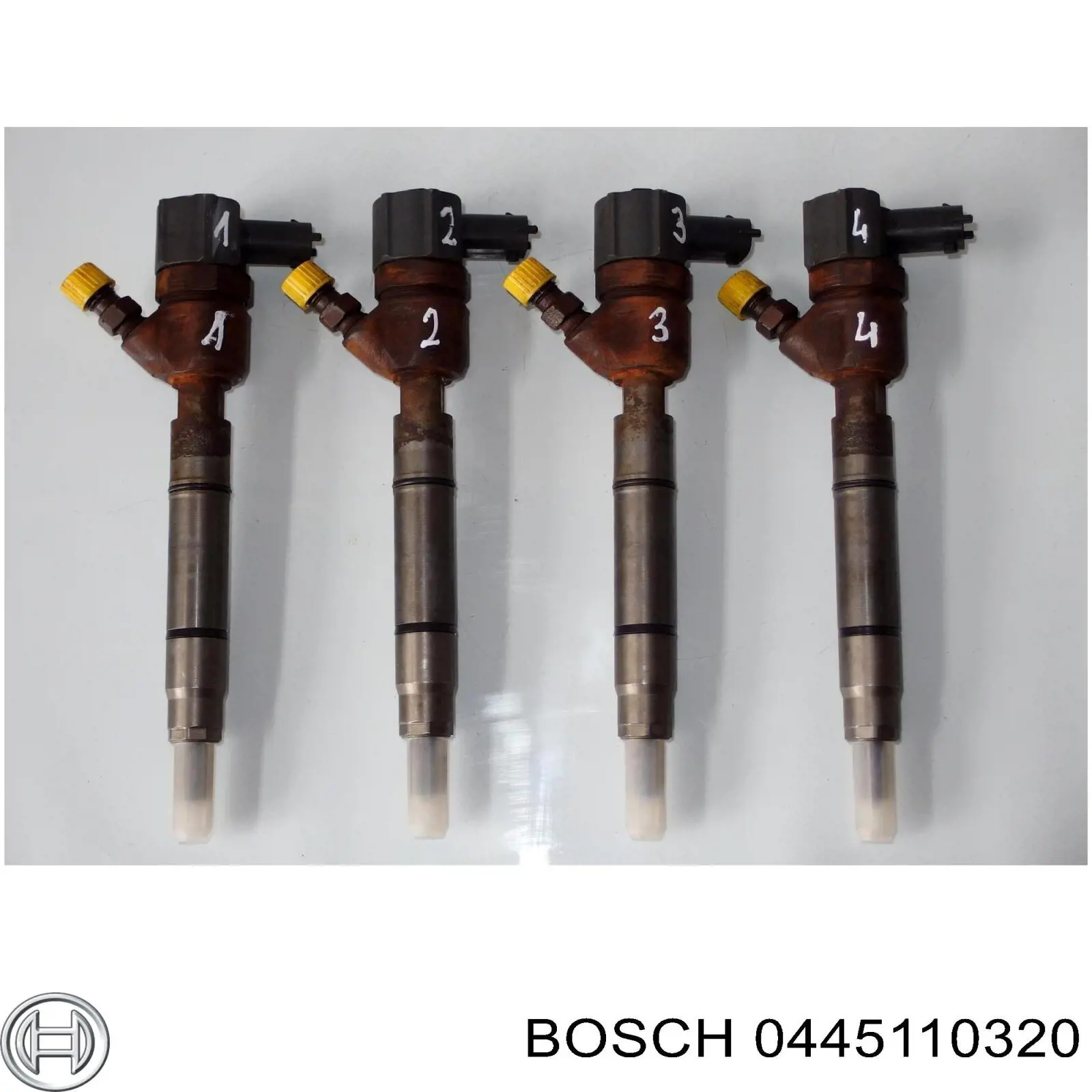 Топливные форсунки 0445110320 Bosch