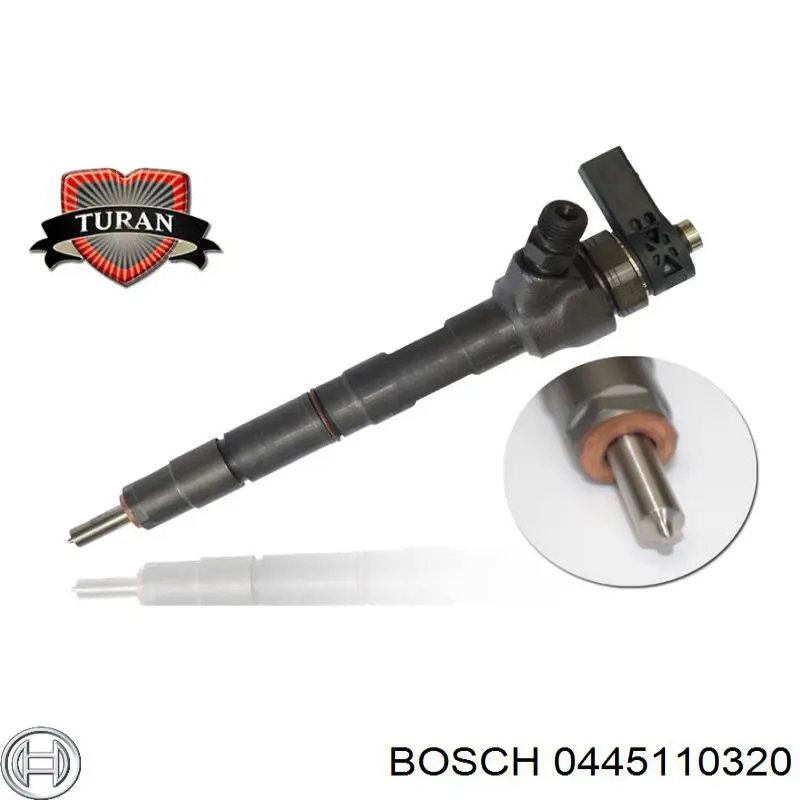 Форсунка инжектора Bosch 0445110320 цена, от 57.01 USD