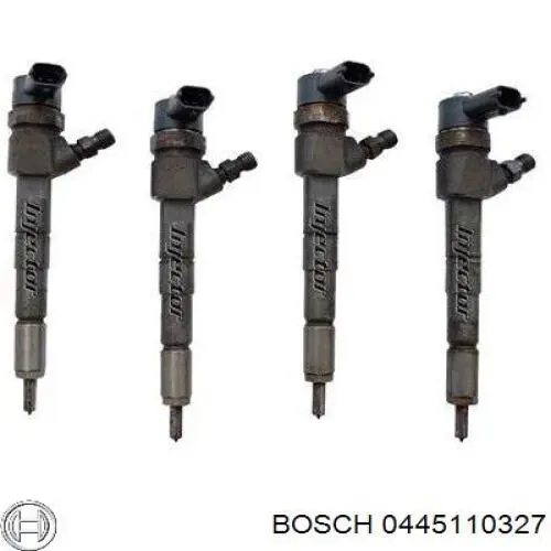 0445110327 Bosch injetor de injeção de combustível