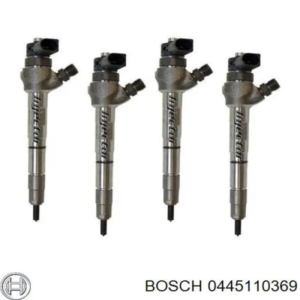 Топливные форсунки 0445110369 Bosch