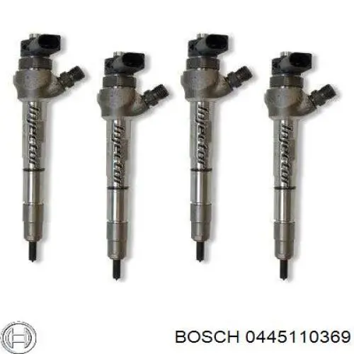 Форсунка инжектора Bosch 0445110369 цена, от 128.10 USD