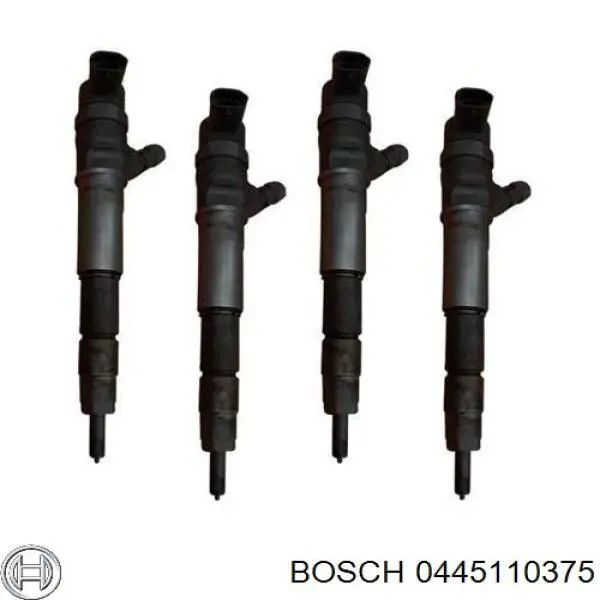 Купить 0445110375 Bosch Клапанная форсунка