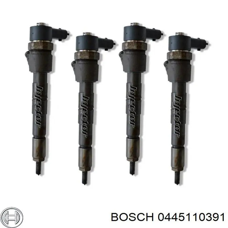 0445110391 Bosch injetor de injeção de combustível