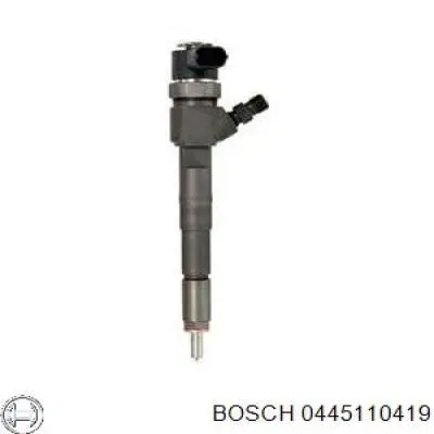 0 445 110 419 Bosch injetor de injeção de combustível