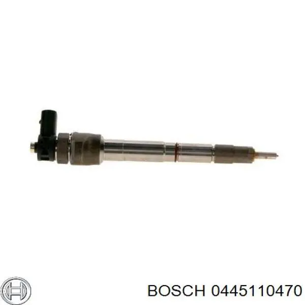 Форсунка дизельна в зборі, розпилювач + тримач 0445110470 Bosch