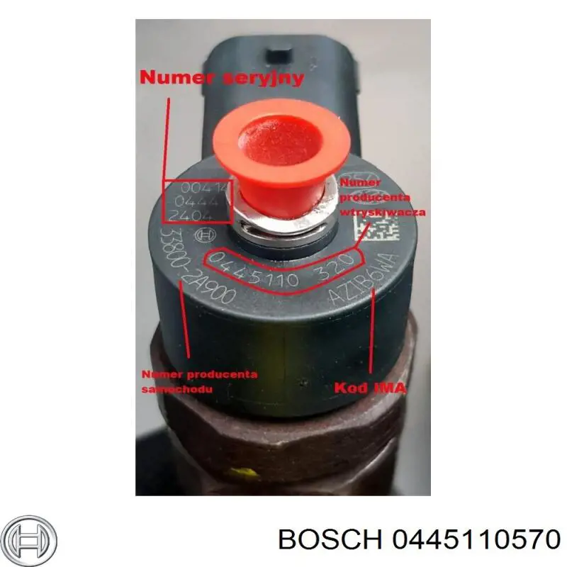 0445110570 Bosch Топливные форсунки