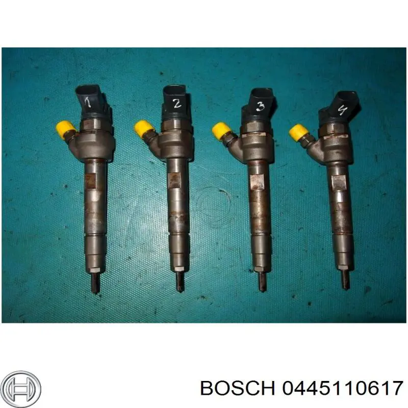 Купить 0445110617 Bosch Клапанная форсунка