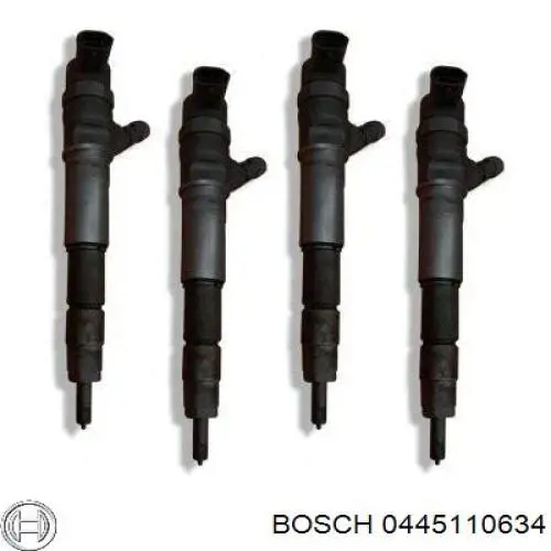 Купить 0445110634 Bosch Клапанная форсунка