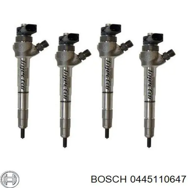0445110647 Bosch Топливные форсунки