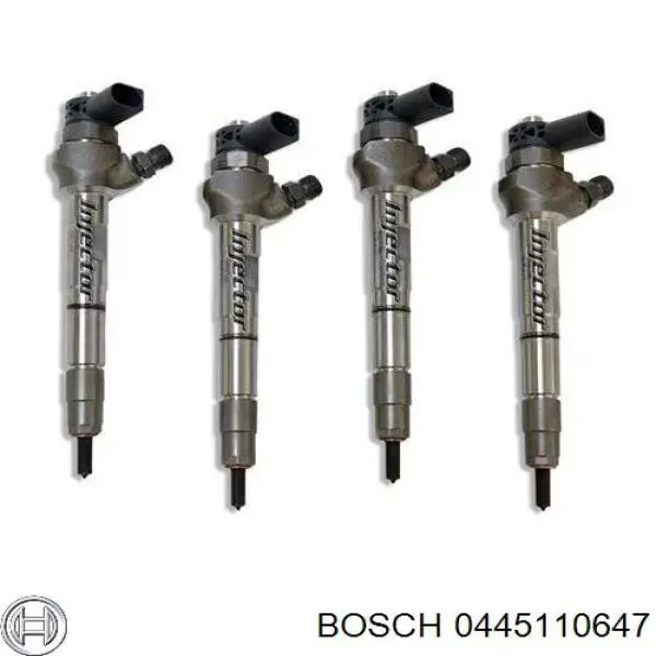 Купить 0445110647 Bosch Клапанная форсунка