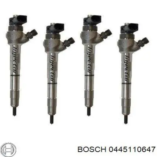 Форсунка инжектора Bosch 0445110647 цена, от 129.80 USD