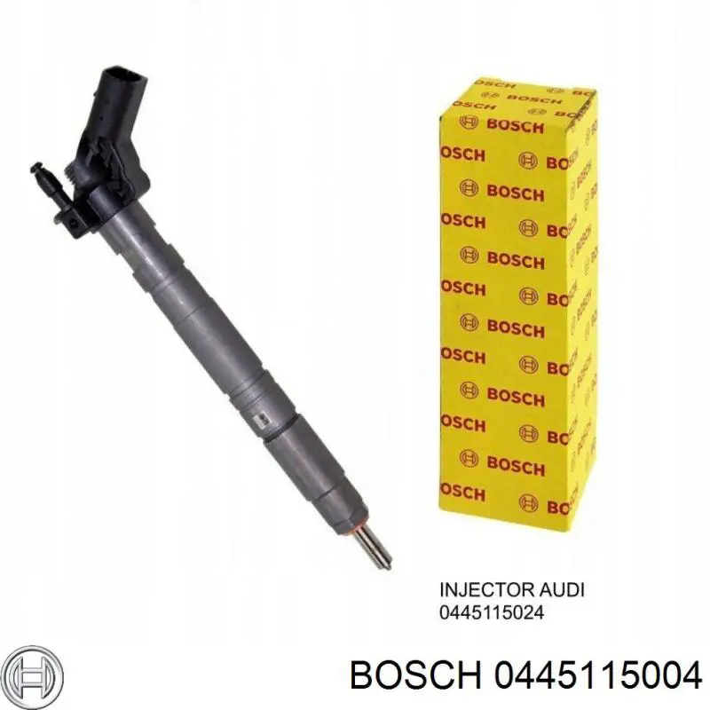 0445115004 Bosch Топливные форсунки