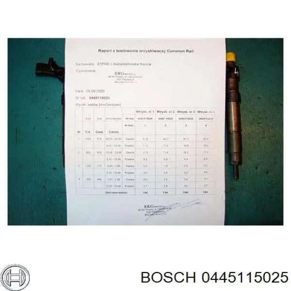 Купить 0445115025 Bosch Клапанная форсунка