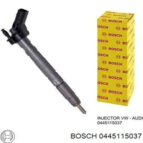 Купить 0445115037 Bosch Клапанная форсунка