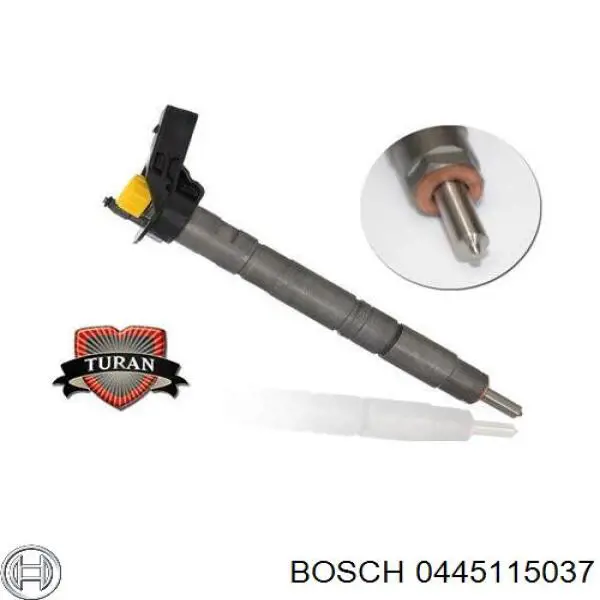 0445115037 Bosch injetor de injeção de combustível