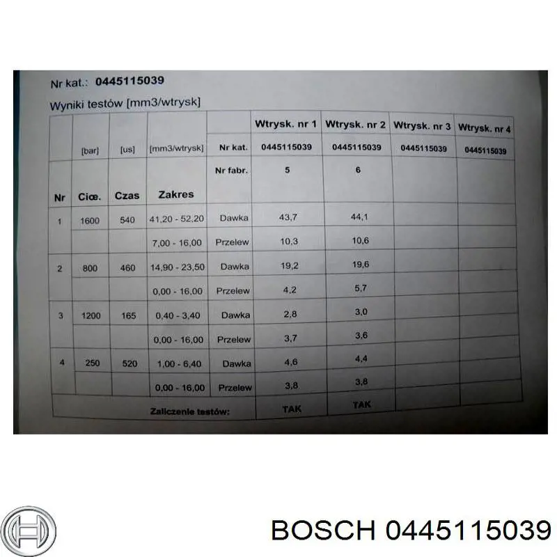 0445115039 Bosch 