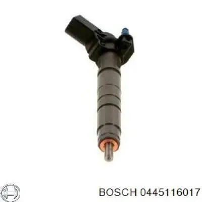 Купить 0445116017 Bosch Клапанная форсунка