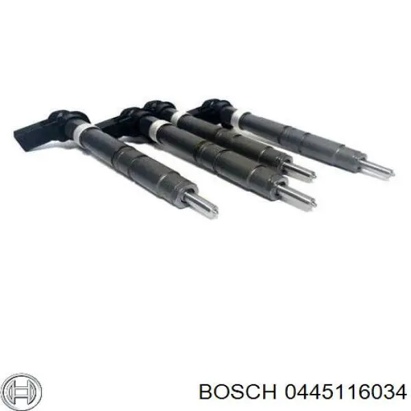 Inyector de combustible 0445116034 Bosch