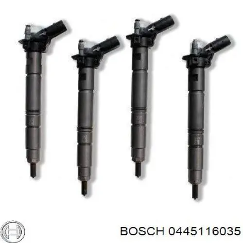 Купить 0445116035 Bosch Клапанная форсунка