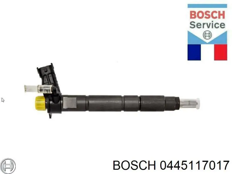 0445117017 Bosch injetor de injeção de combustível