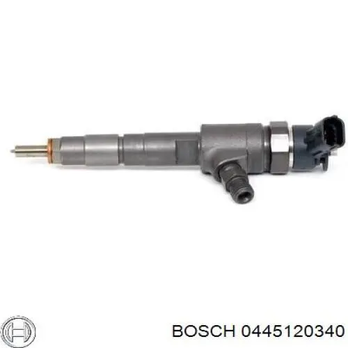 0445120340 Bosch injetor de injeção de combustível