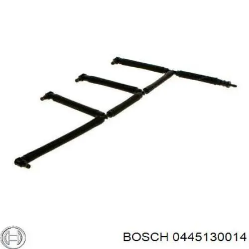 0 445 130 014 Bosch tubo de combustível, inverso desde os injetores