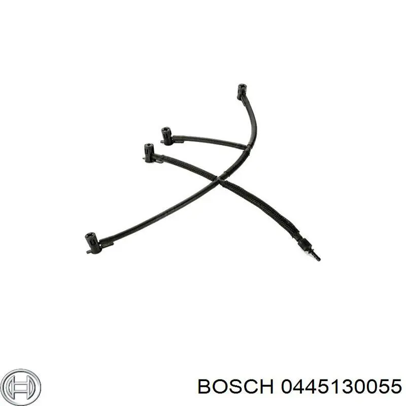 0445130055 Bosch трубка топливная, обратная от форсунок