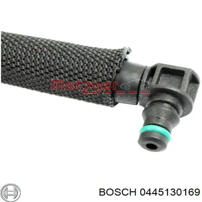 0445130169 Bosch tubo de combustível, inverso desde os injetores