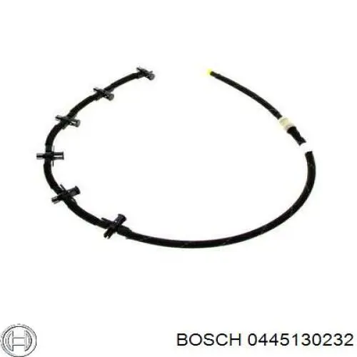 Tubo De Combustible Atras De Las Boquillas 0445130232 Bosch