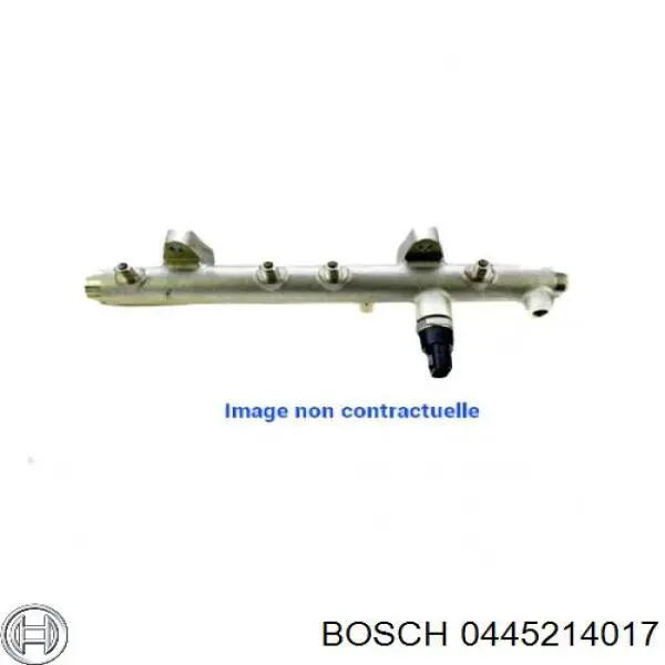 0445214017 Bosch Топливная рампа