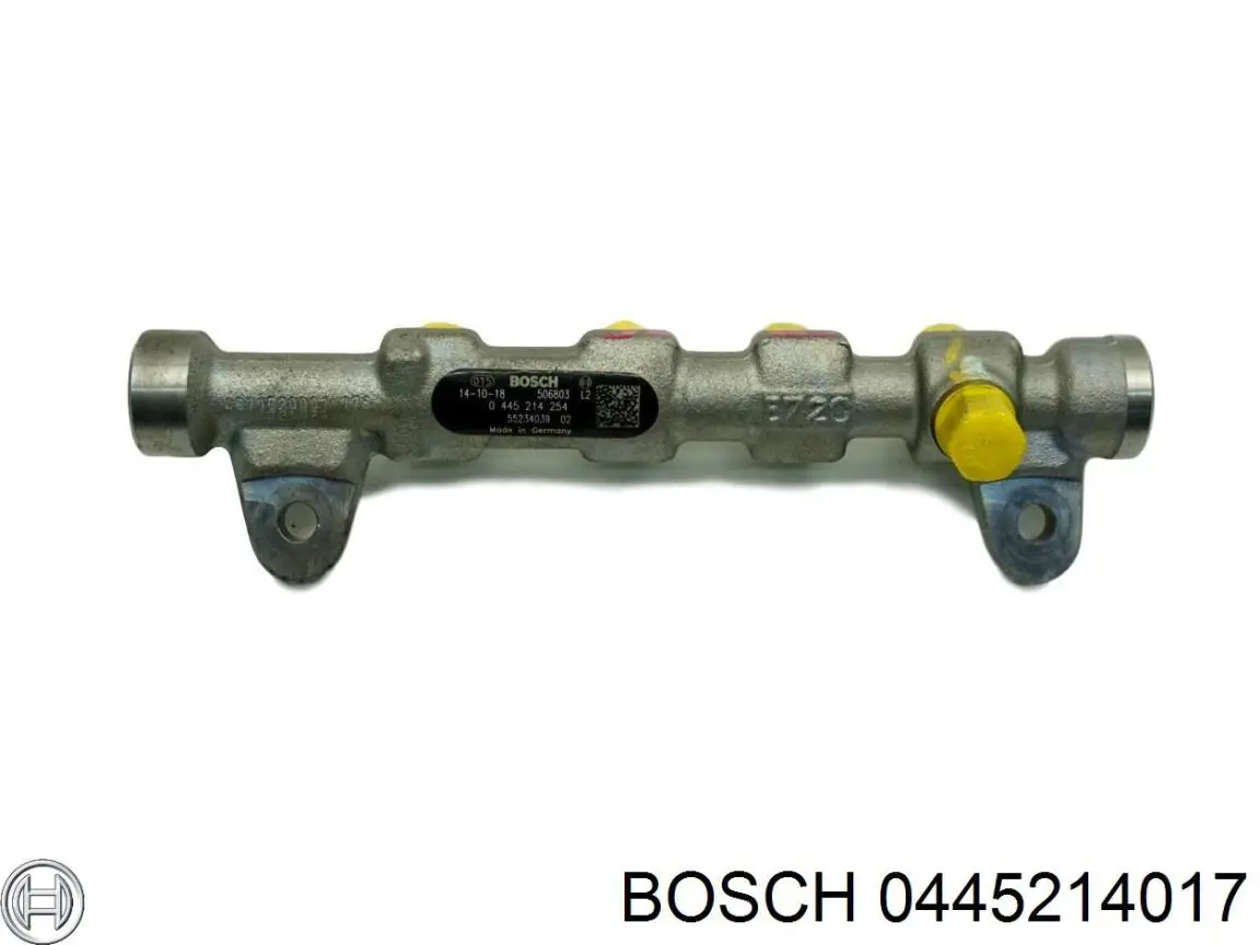 Распределитель топлива (рампа) 0445214017 Bosch
