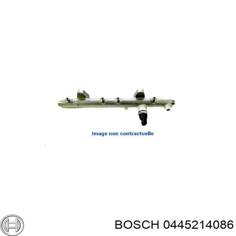 Распределитель топлива (рампа) 445214086 Bosch