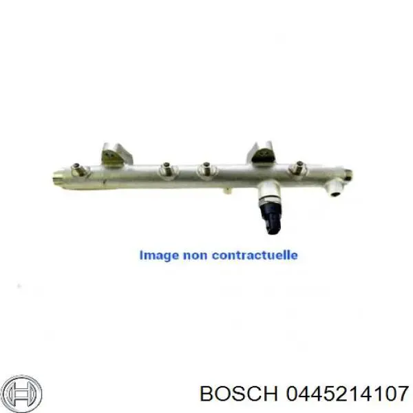 Распределитель топлива (рампа) Bosch 0445214107